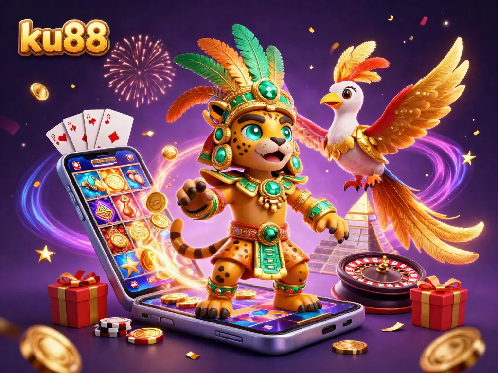 ku88 captures the excitement of winning with vibrant casino elements and dynamic game visuals.