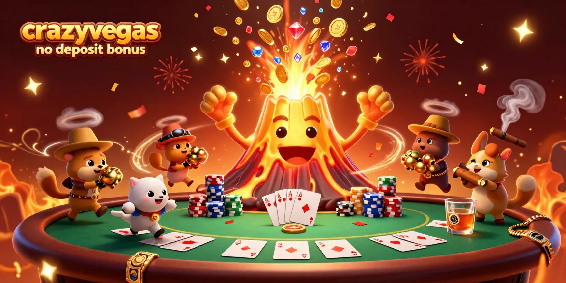 Experience the thrill of winning at crazyvegas no deposit bonus casino with lively characters and exciting elements.