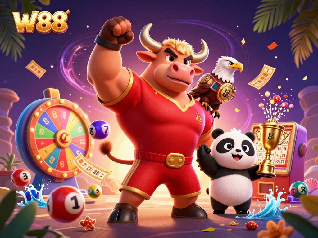 Engage with W88's thrilling casino experience, featuring dynamic games and vibrant winning moments.