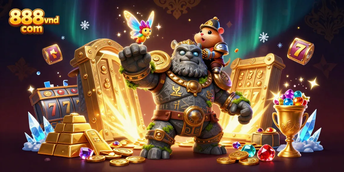 Engage with the exciting world of 888vnd com featuring enchanting characters and slot elements.
