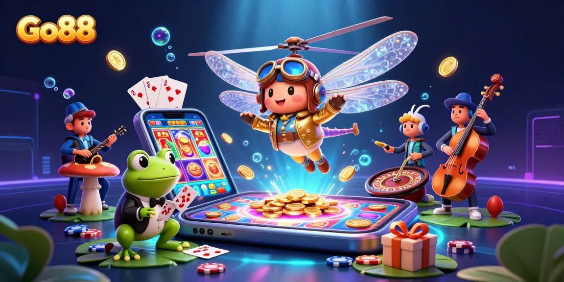 Engage with Go88 and experience thrilling games at the lily pad casino